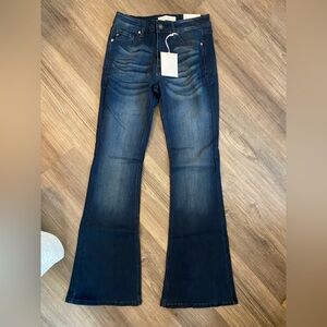 KanCan Dark Blue Flare Jeans